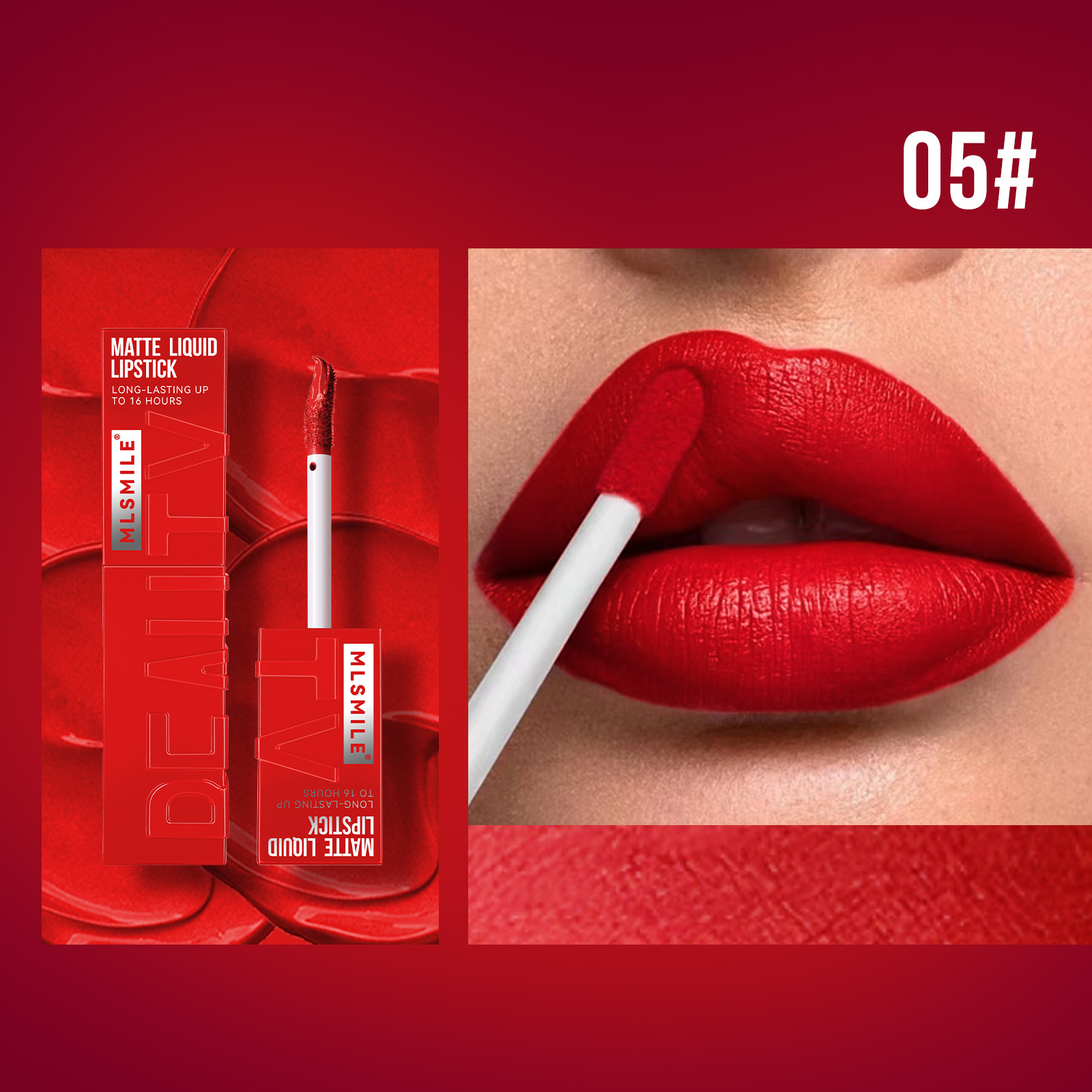 ลิปสติกเนื้อแมทท์ 6 สี โทนนู้ด - Lip Tint Korean บทวิจารณ์และราคา