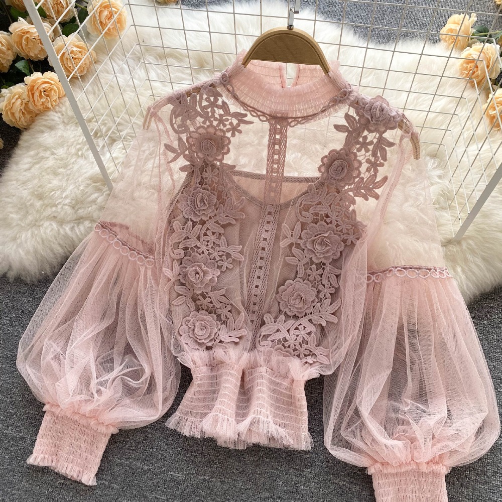 2 ชิ้น/เซ็ตลูกไม้พัฟเสื้อแขนยา - Korean Lifestyle บทวิจารณ์และราคา