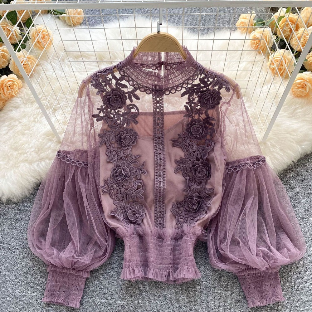 2 ชิ้น/เซ็ตลูกไม้พัฟเสื้อแขนยา - Korean Lifestyle บทวิจารณ์และราคา
