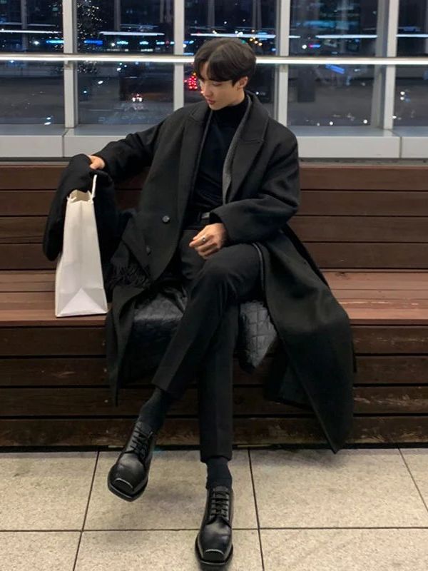เสื้อคลุมโอเวอร์โค้ทผู้ชายสไตล - The Korean Lifestyle บทวิจารณ์และราคา