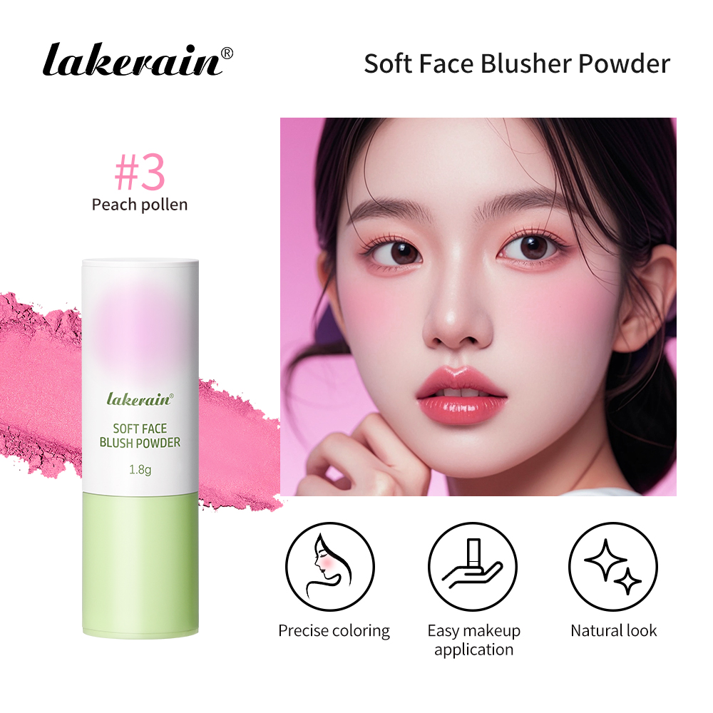 บลัชออนเนื้อฝุ่น 3 สี ใช้ได้หล - Lip Tint Korean บทวิจารณ์และราคา