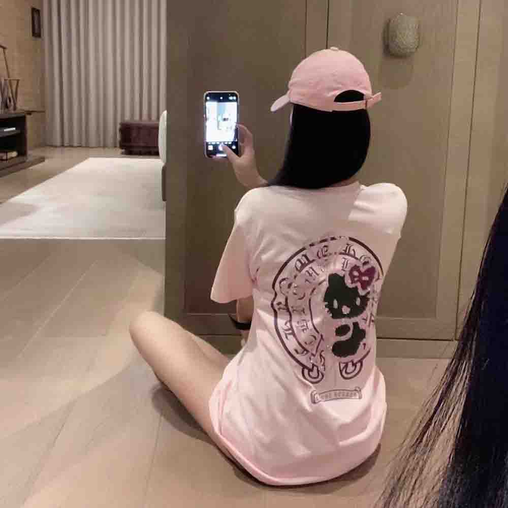 เวอร์ชั่นเกาหลี เสื้อยืดผู้หญิ - Korean Lifestyle บทวิจารณ์และราคา