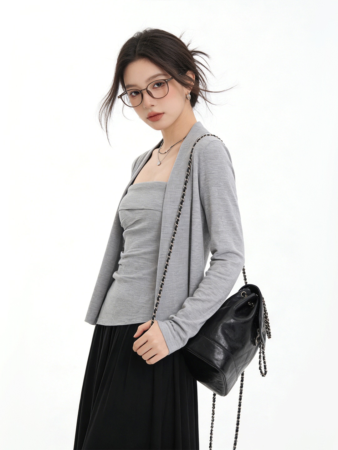 Lush Life เสื้อคาร์ดิแกนถักแบบ - The Korean Lifestyle บทวิจารณ์และราคา