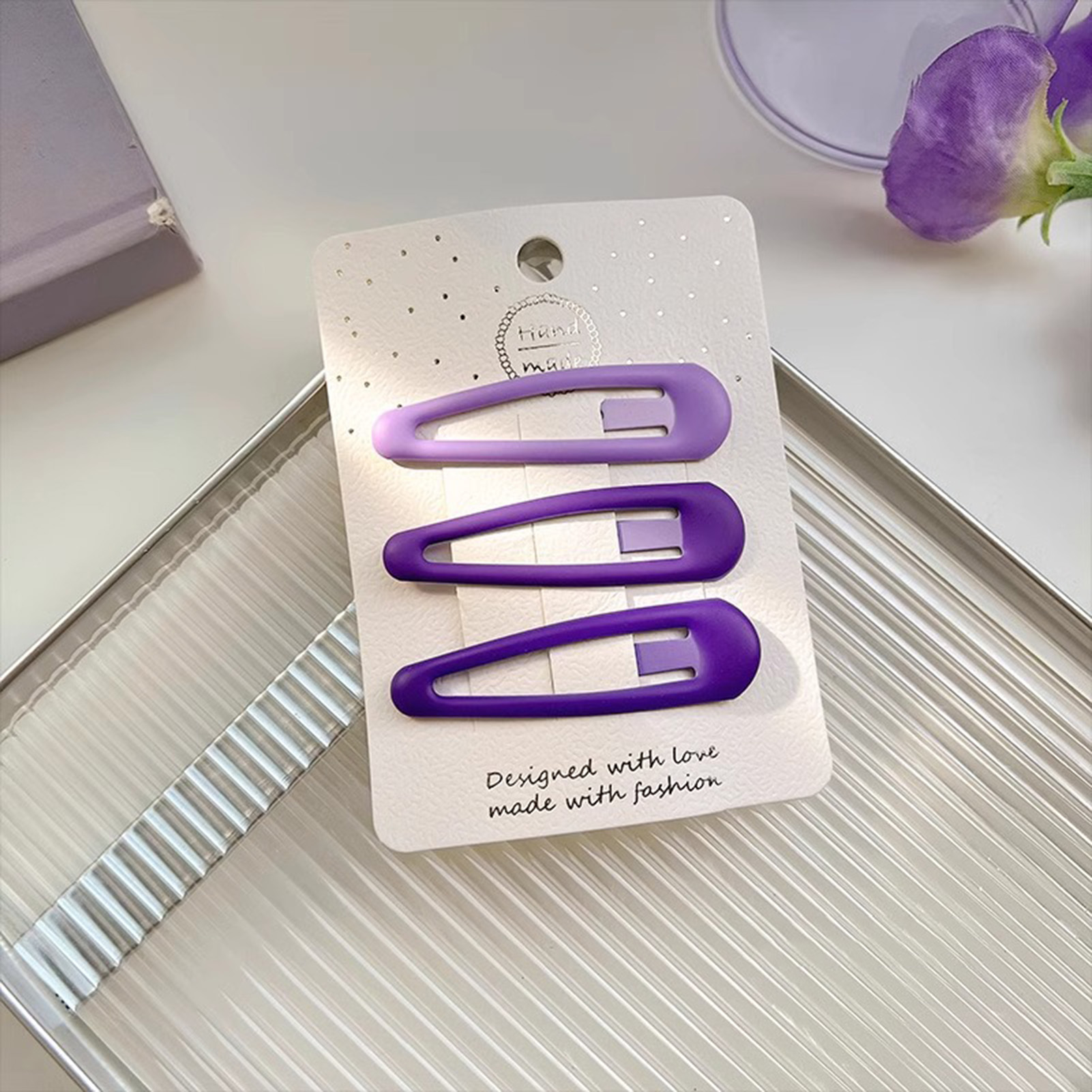 เข็มกลัดติดผมสไตล์หวาน 3 ชิ้น  - The Korean Lifestyle บทวิจารณ์และราคา