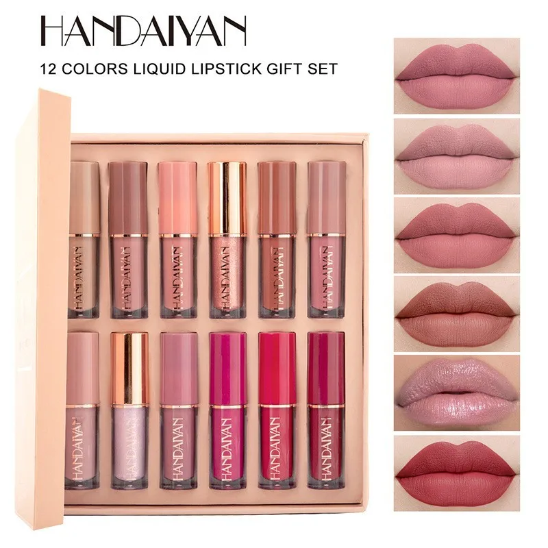 ชุดลิปสติกเหลวให้ความชุ่มชื้น1 - Lip Tint Korean บทวิจารณ์และราคา