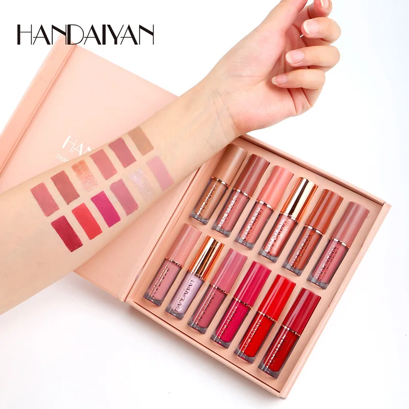 ชุดลิปสติกเหลวให้ความชุ่มชื้น1 - Lip Tint Korean บทวิจารณ์และราคา
