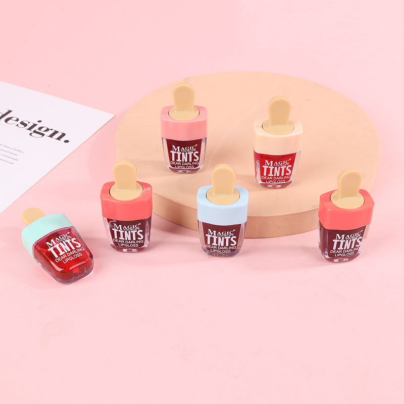 12Pcs Korea Lip Tint Ice Cream - Lip Tint Korean บทวิจารณ์และราคา