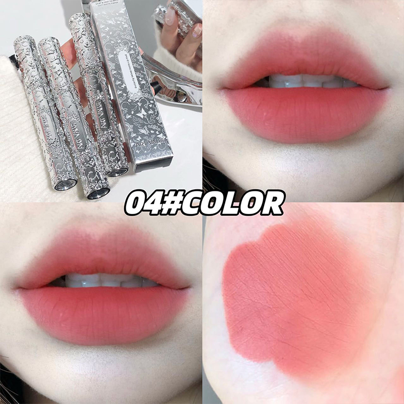 ลิปสติกเนื้อแมทกำมะหยี่สีนู้ด  - Lip Tint Korean บทวิจารณ์และราคา