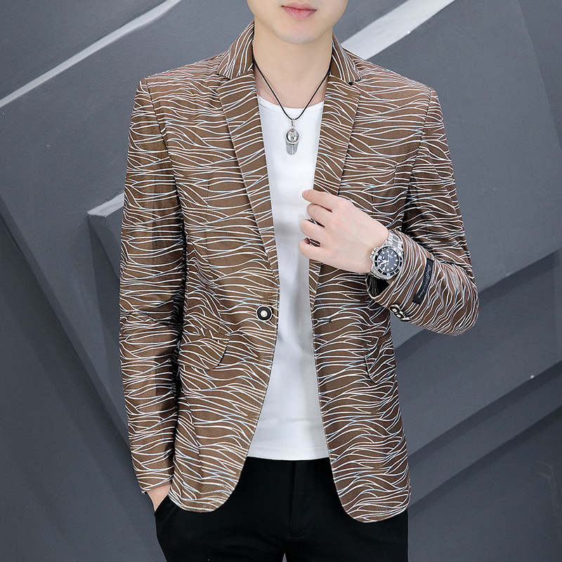 เสื้อแจ็คเก็ตสูทผู้ชายทรงสลิมฟ - The Korean Lifestyle บทวิจารณ์และราคา