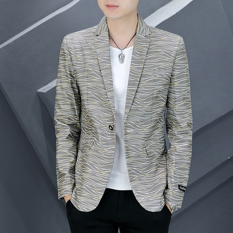 เสื้อแจ็คเก็ตสูทผู้ชายทรงสลิมฟ - The Korean Lifestyle บทวิจารณ์และราคา